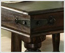 Indiai tkezőasztal 120x90 cm 6007 - Kattintsra bezrul